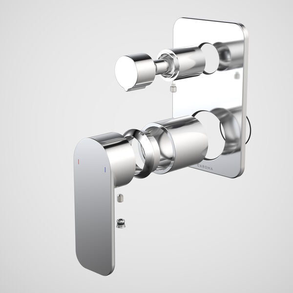 Caroma Luna II Bath/Shower Mixer with Diverter Trim Kit