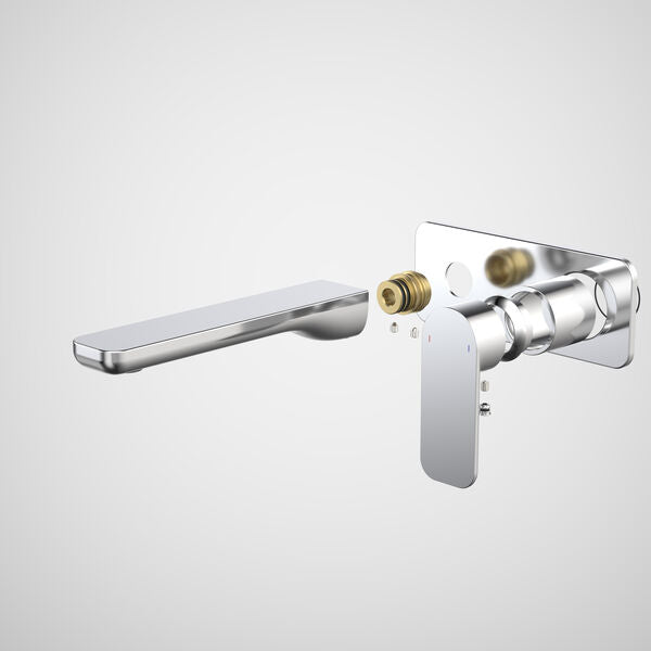 Caroma Luna II Wall Basin/Bath Mixer 180mm Trim Kit