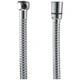 Flexispray Metal Shower Hose Double Wound Swivel Nut 1500mm Chrome