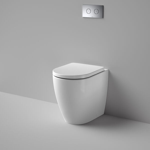 Caroma Urbane II Compact Cleanflush Wall Faced Invisi Toilet Suite