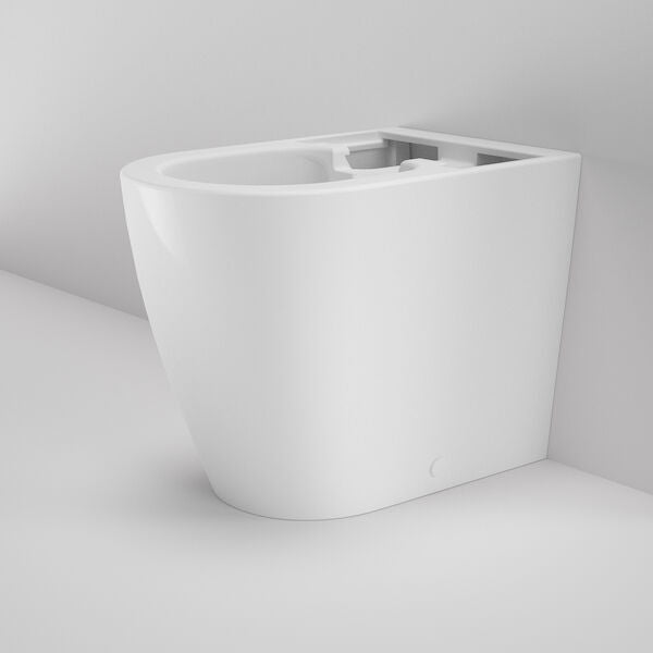 Caroma Urbane II Bidet Cleanflush Wall Faced Back Inlet Pan GermGard