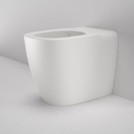 Caroma Contura II Cleanflush® Wall Faced Back Inlet Pan GermGard® Matte White