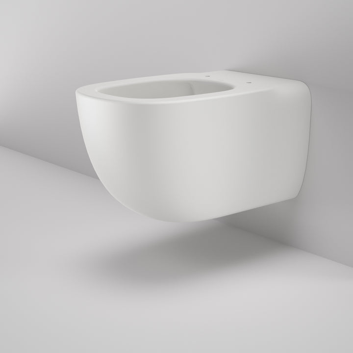 Caroma Contura II Cleanflush® Wall Hung Back Inlet Pan GermGard® Matte White