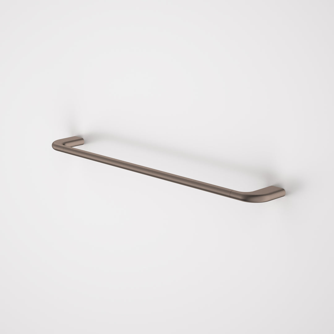 Caroma Contura II 620mm Single Towel Rail – Brushed Bronze