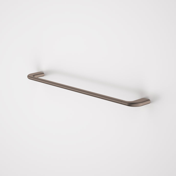 Caroma Contura II 620mm Single Towel Rail – Brushed Bronze