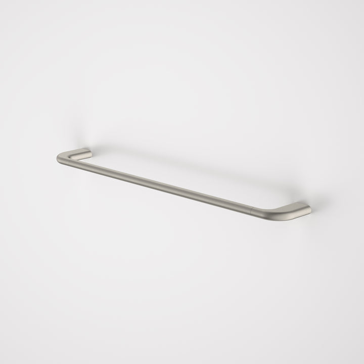 Caroma Contura II 620mm Single Towel Rail – Brushed Nickel