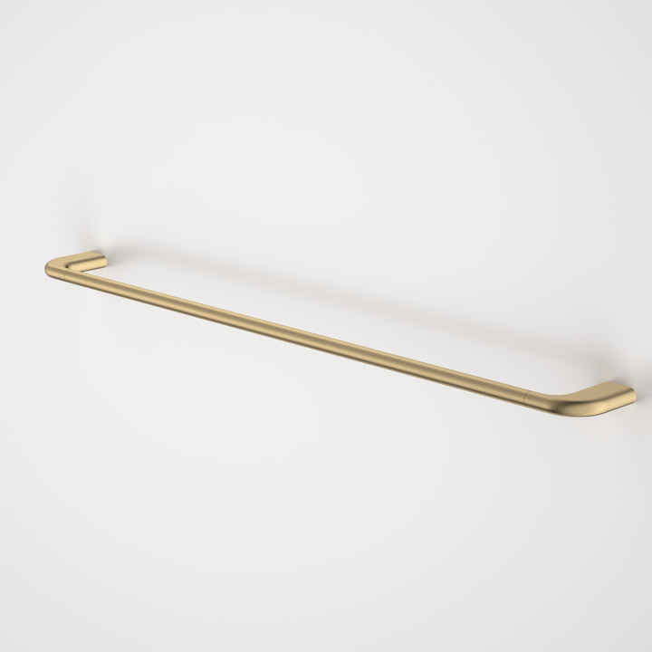 Caroma Contura II 820mm Single Towel Rail – Brushed Brass