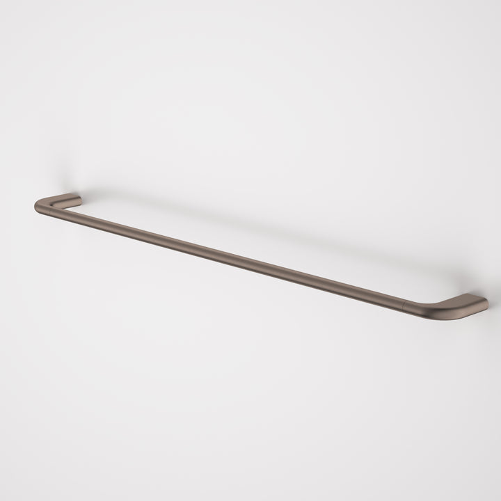 Caroma Contura II 820mm Single Towel Rail – Brushed Bronze