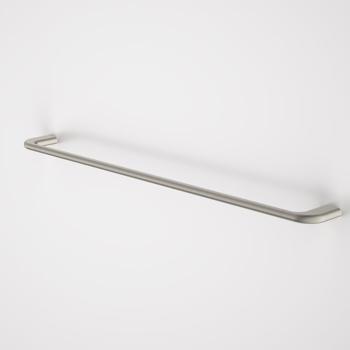 Caroma Contura II 820mm Single Towel Rail – Brushed Nickel