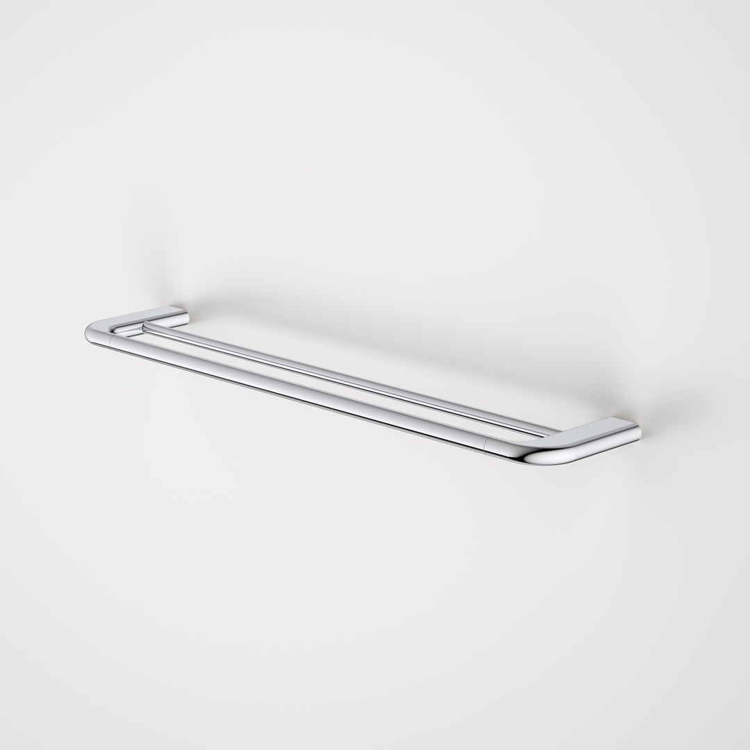 Caroma Contura II 620mm Double Towel Rail – Chrome