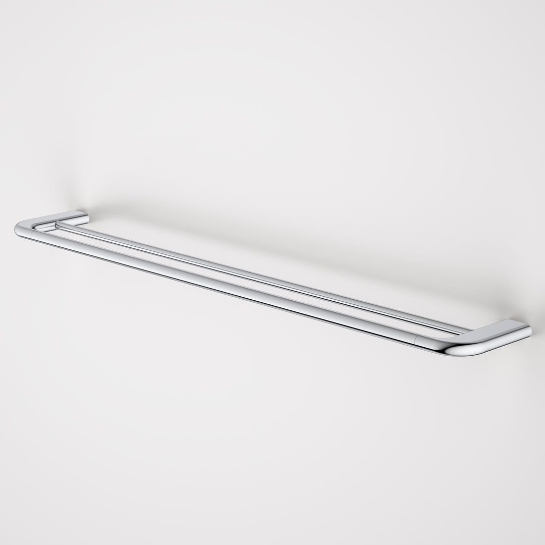 Caroma Contura II 820mm Double Towel Rail – Chrome