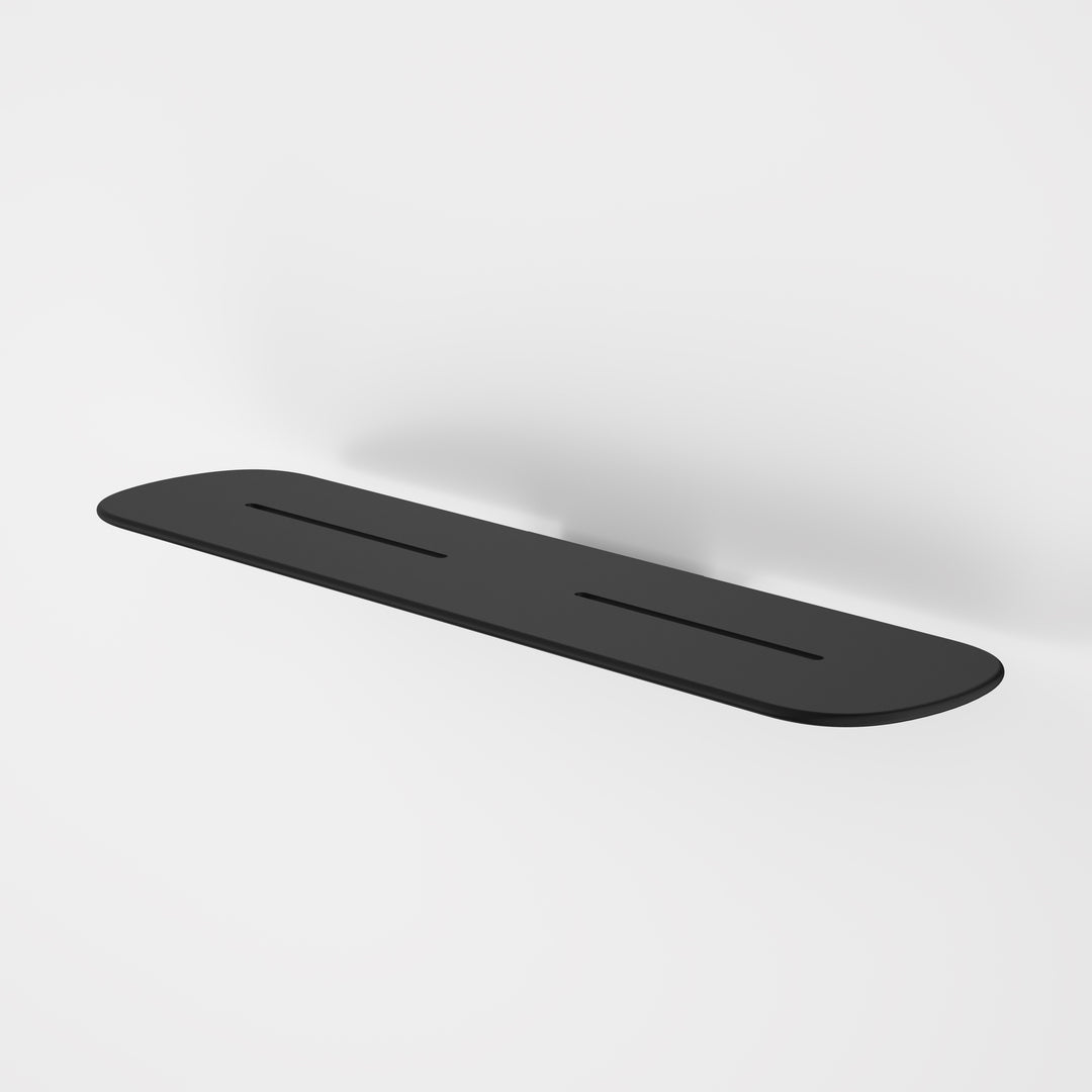 Caroma Contura II Bathroom Shelf - Matte Black