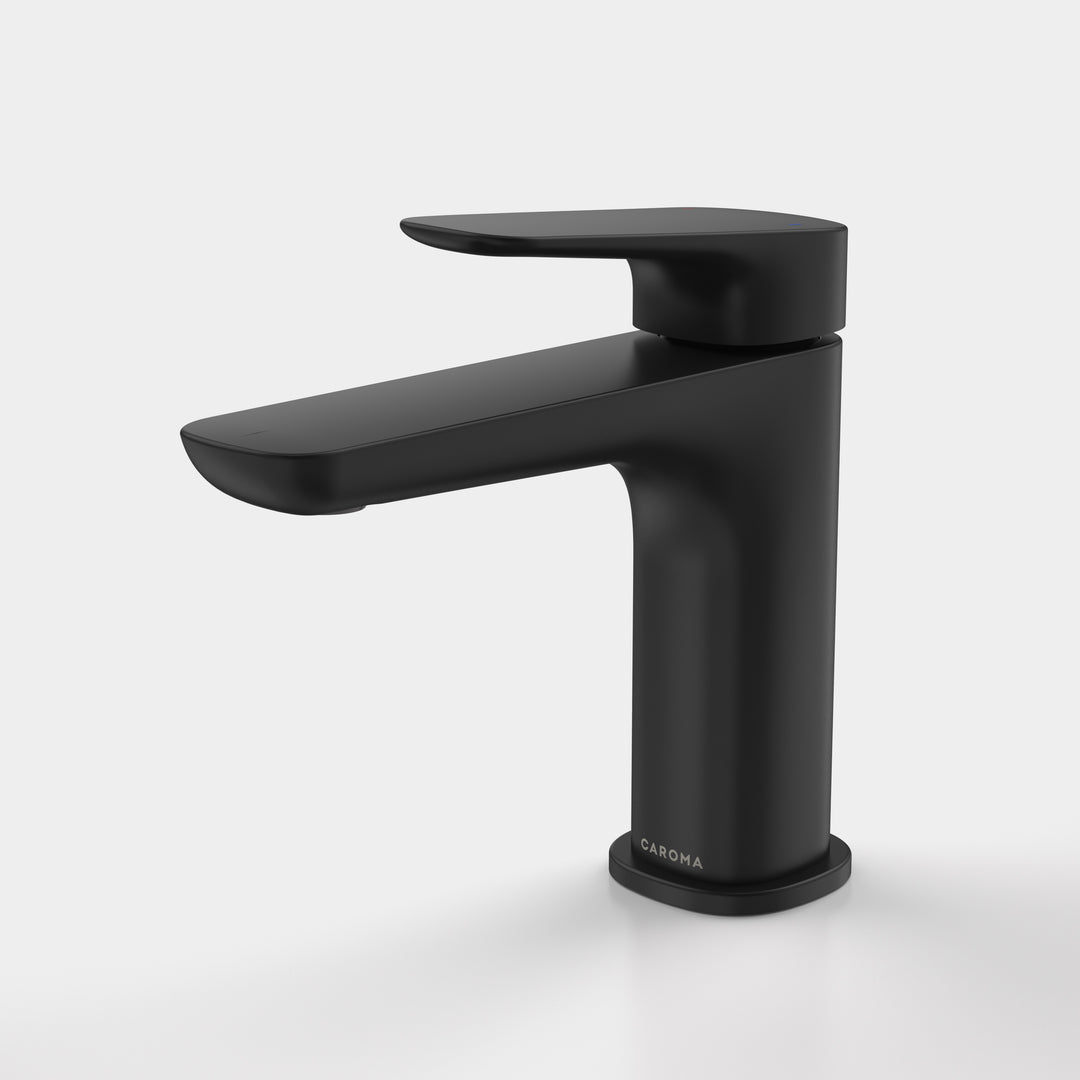 Caroma Contura II Basin Mixer Matte Black