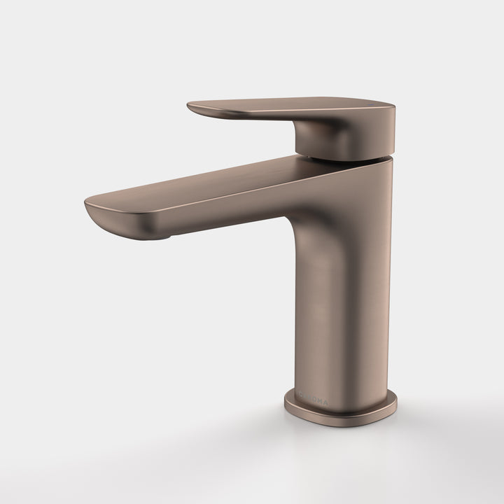 Caroma Contura II Basin Mixer Brushed Bronze