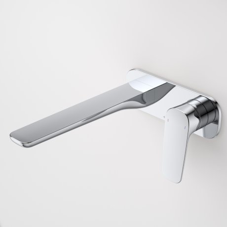 Caroma Contura II Wall Basin/Bath Mixer 220mm Chrome