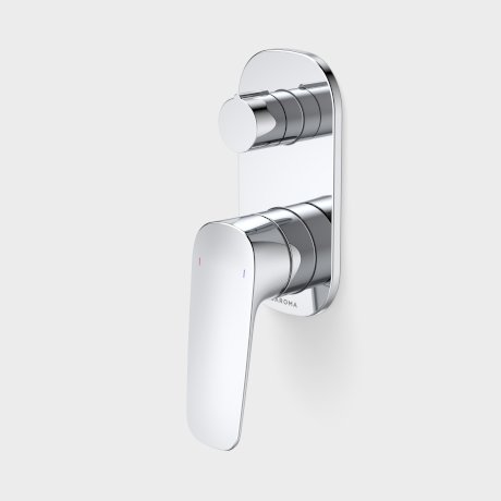 Caroma Contura II Bath/Shower Mixer with Diverter Chrome