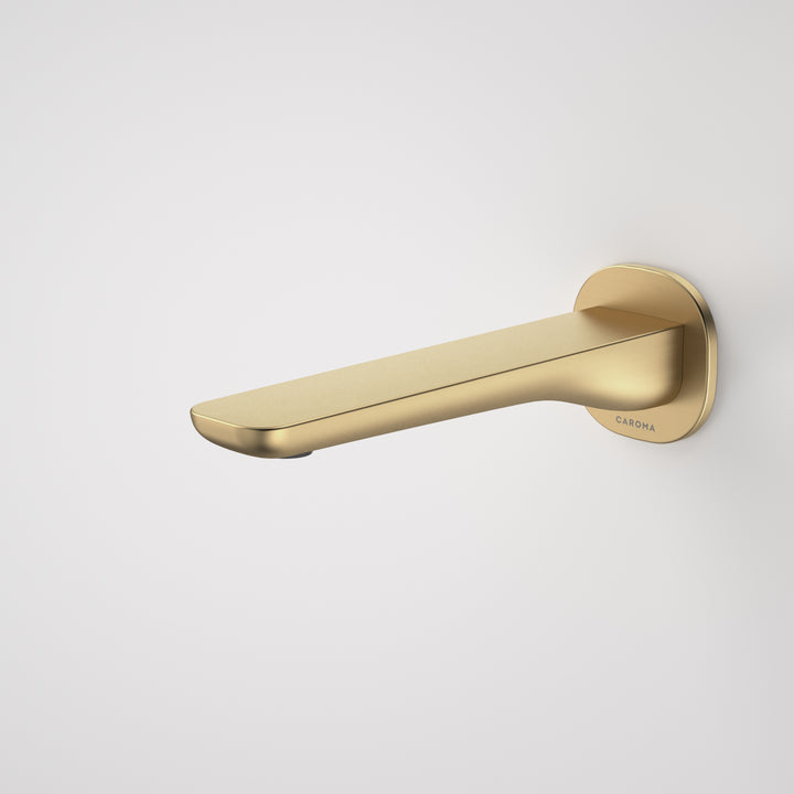 Caroma Contura II Basin/Bath Outlet 180mm Brushed Brass