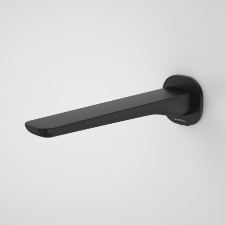 Caroma Contura II Basin/Bath Outlet 220mm Matte Black