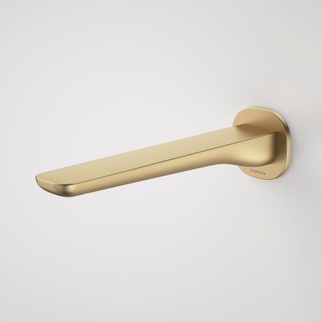 Caroma Contura II Basin/Bath Outlet 220mm Brushed Brass