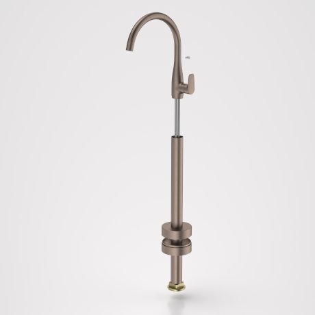 Caroma Contura II Freestanding Bath Filler Trim Kit Brushed Bronze