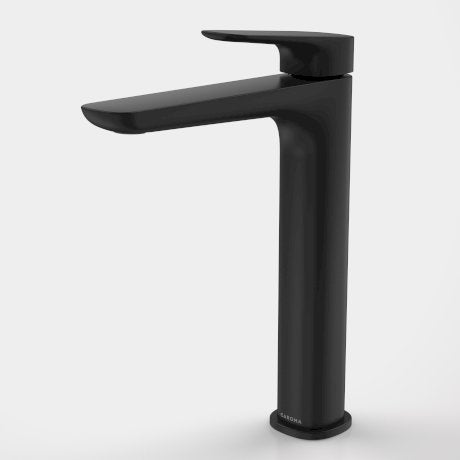 Caroma Contura II Tower Basin Mixer Matte Black