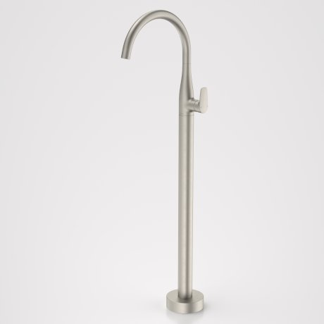 Caroma Contura II Freestanding Bath Filler Brushed Nickel