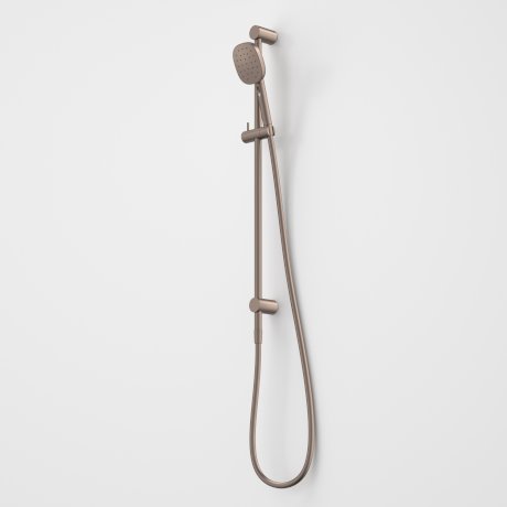 Caroma Contura II Rail Shower Brushed Bronze