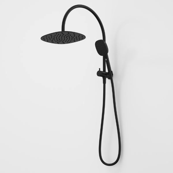 Caroma Contura II Compact Twin Shower Matte Black