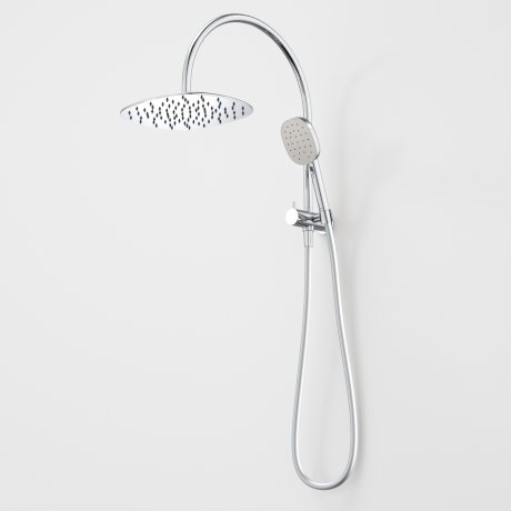 Caroma Contura II Compact Twin Shower Chrome