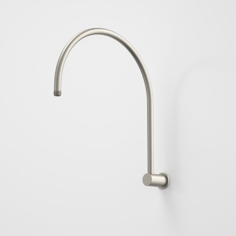 Caroma Contura II Upswept Shower Arm Brushed Nickel