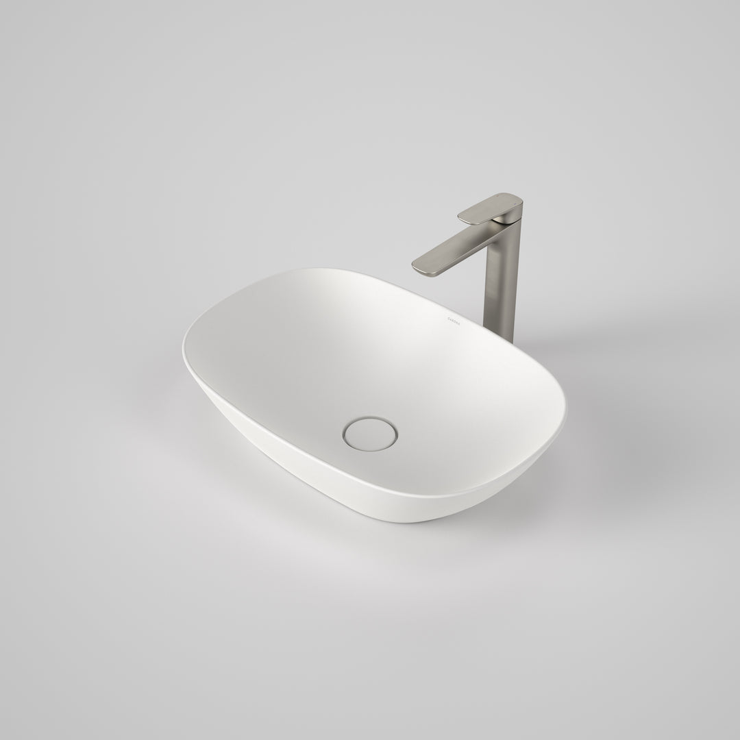 Caroma Contura II 530mm Above Counter Basin Matte White