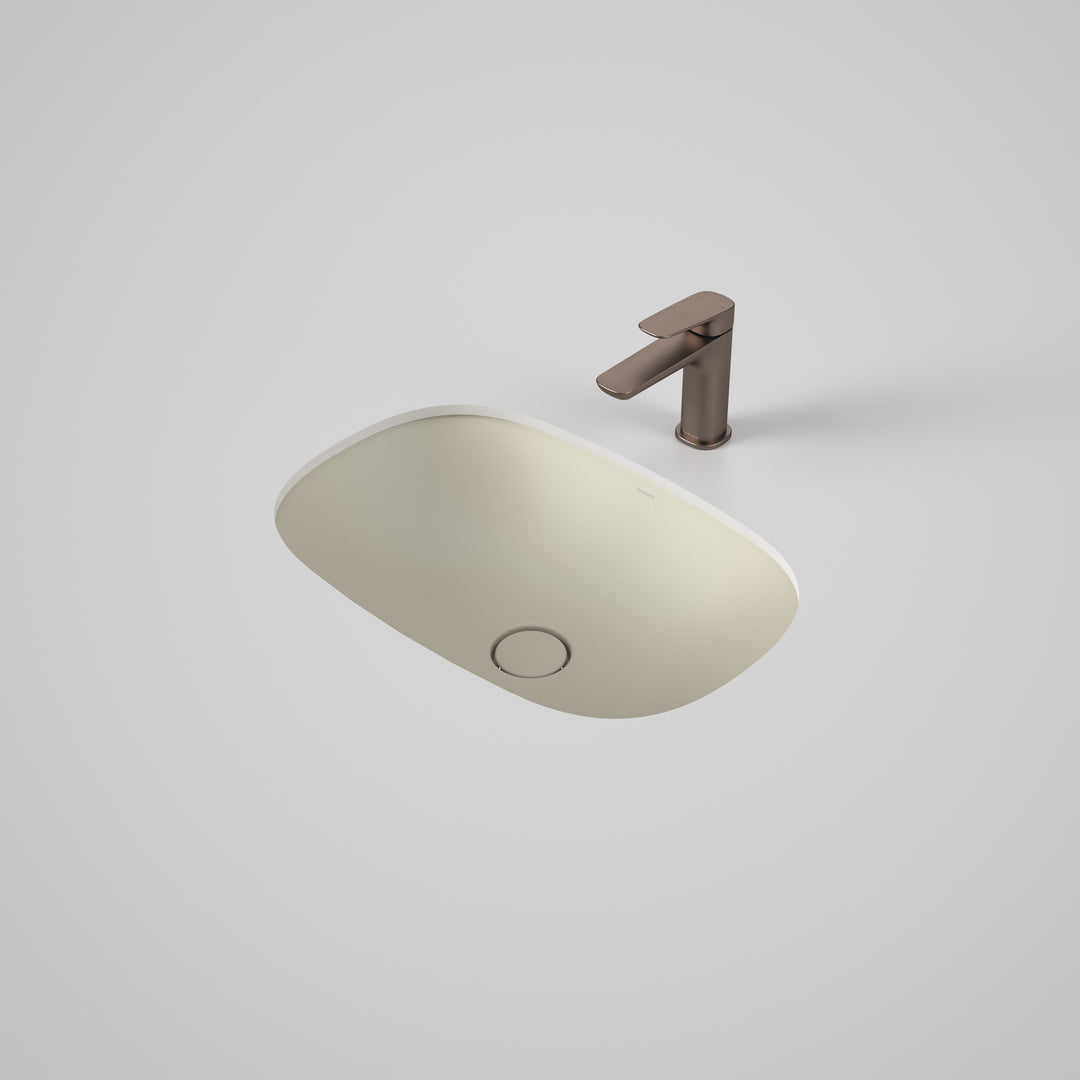 Caroma Contura II Undercounter Basin Matte Clay