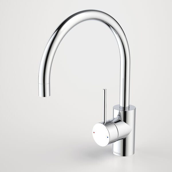 Caroma Pin Lever Sink Mixer Gooseneck 4 Star Lead Free