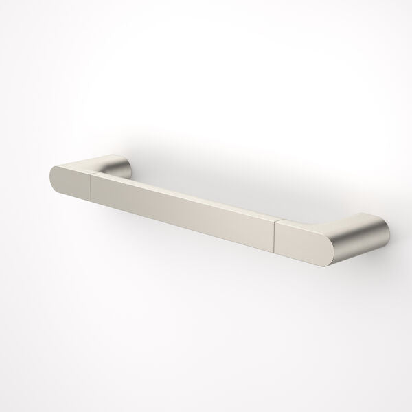Caroma Urbane II Universal Rail 400mm Straight Brushed Nickel