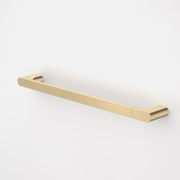 Caroma Urbane II Universal Rail 600mm Straight Brushed Brass