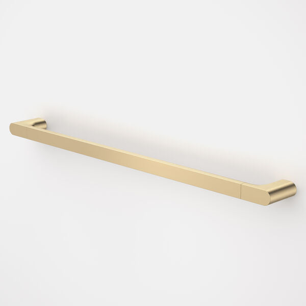 Caroma Urbane II Universal Rail 800mm Straight Brushed Brass
