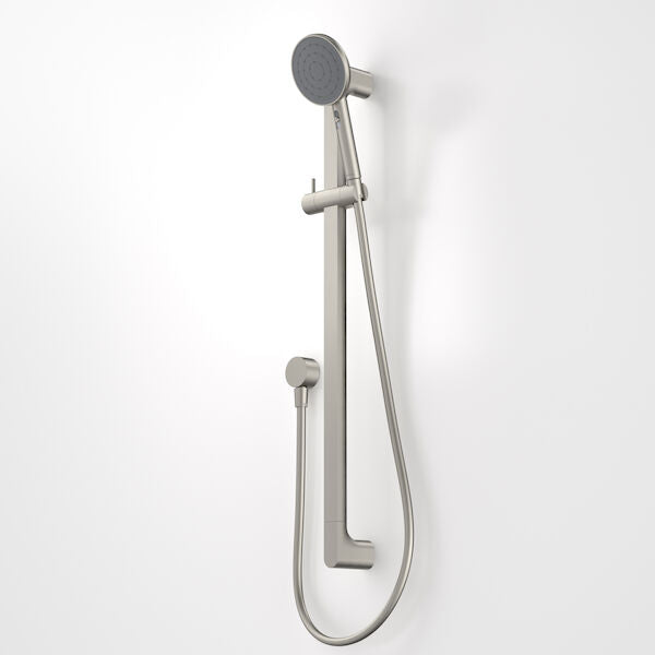 Caroma Urbane II Universal Rail Shower Brushed Nickel