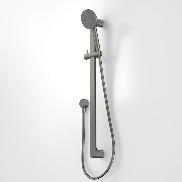 Caroma Urbane II Universal Rail Shower Gun Metal