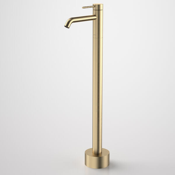 Caroma Liano II Freestanding Bath Filler Brushed Brass