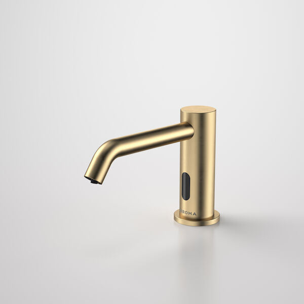 Caroma Liano II Sensor Hob Mounted Soap Dispenser Brushed Brass