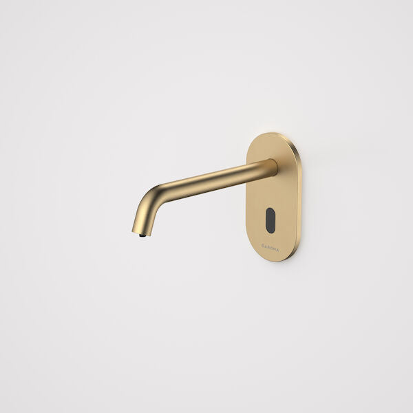 Caroma Liano II Sensor Wall Mounted Soap Dispenser Sales Kit Brushed Brass