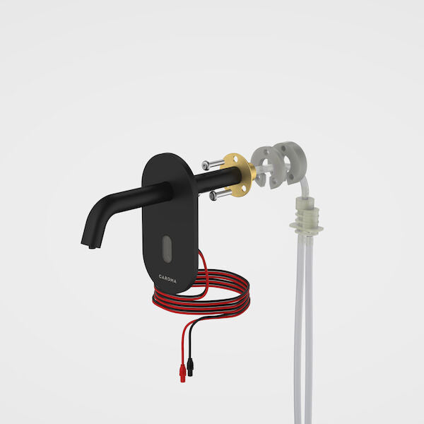 Caroma Liano II - Sensor Wall Mounted Soap Dispenser Trim Kit Matte Black