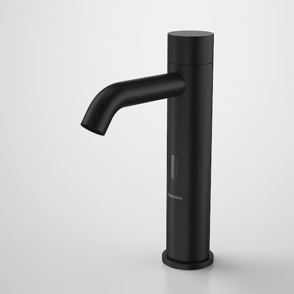 Caroma Liano II Sensor Hob Mounted Outlet Matte Black Lead Free