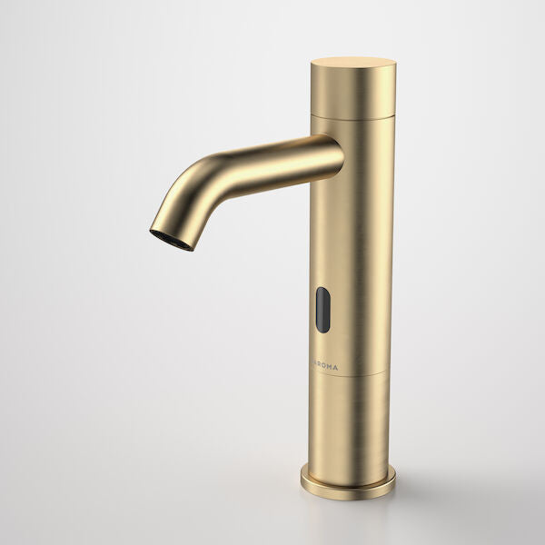 Caroma Liano II Sensor Hob Mounted Outlet Brushed Brass