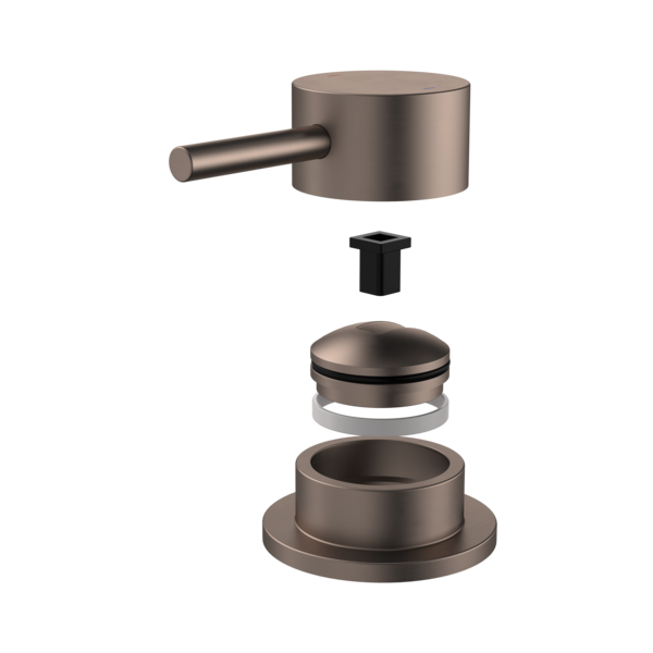 Caroma Liano II Hob Basin Mixer Trim Kit Brushed Bronze