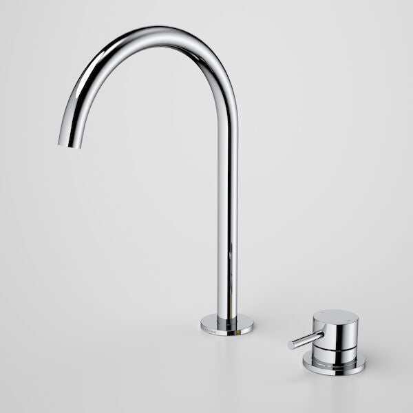Caroma Liano II Hob Basin/Sink Mixer Set 200mm Chrome Lead Free