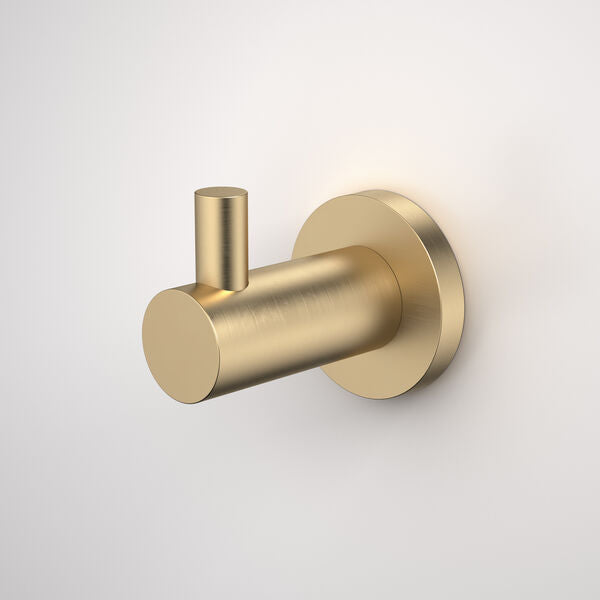 Caroma Liano II Robe Hook Brushed Brass