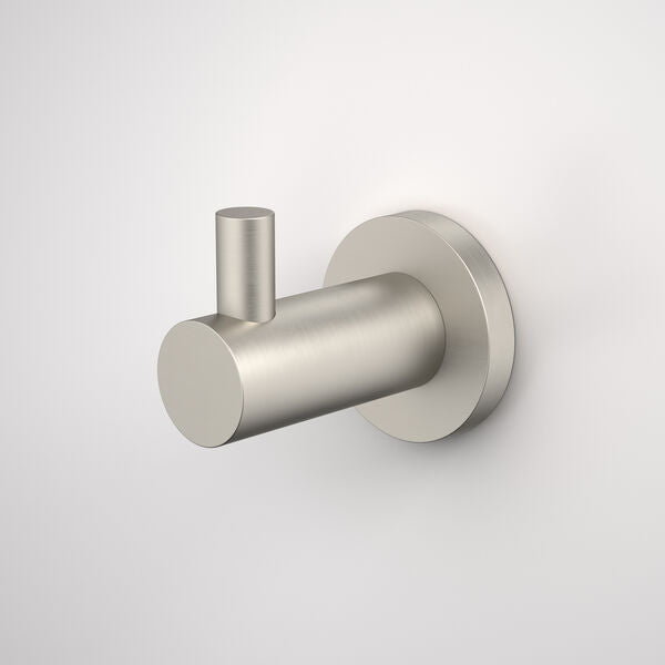 Caroma Liano II Robe Hook Brushed Nickel