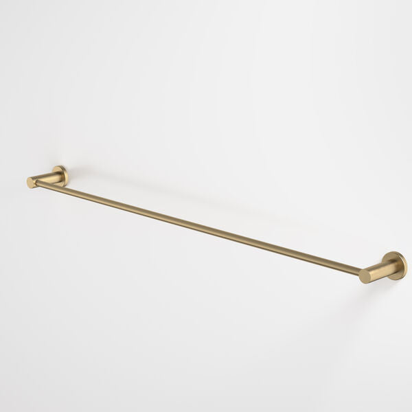 Caroma Liano II 840 Single Towel Rail Brushed Brass