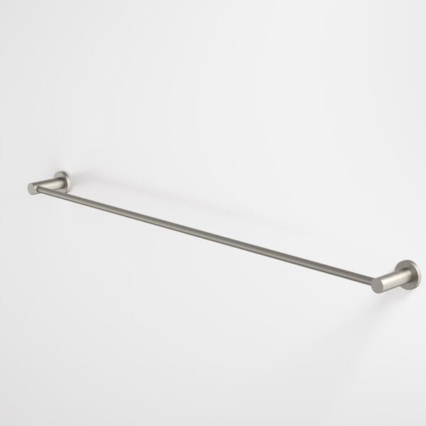Caroma Liano II 840 Single Towel Rail Brushed Nickel